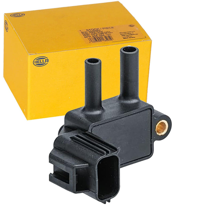 HELLA 6PP 009 409-601 Sensor, Abgasdruck - 3-polig - geschraubt