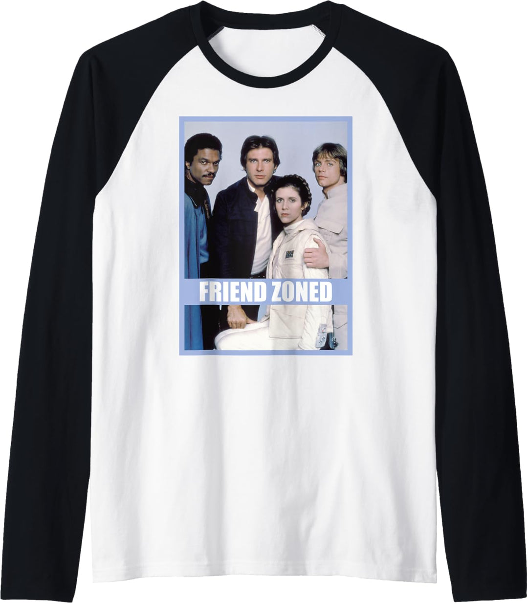 Star Wars Friend Zoned Portrait Raglan