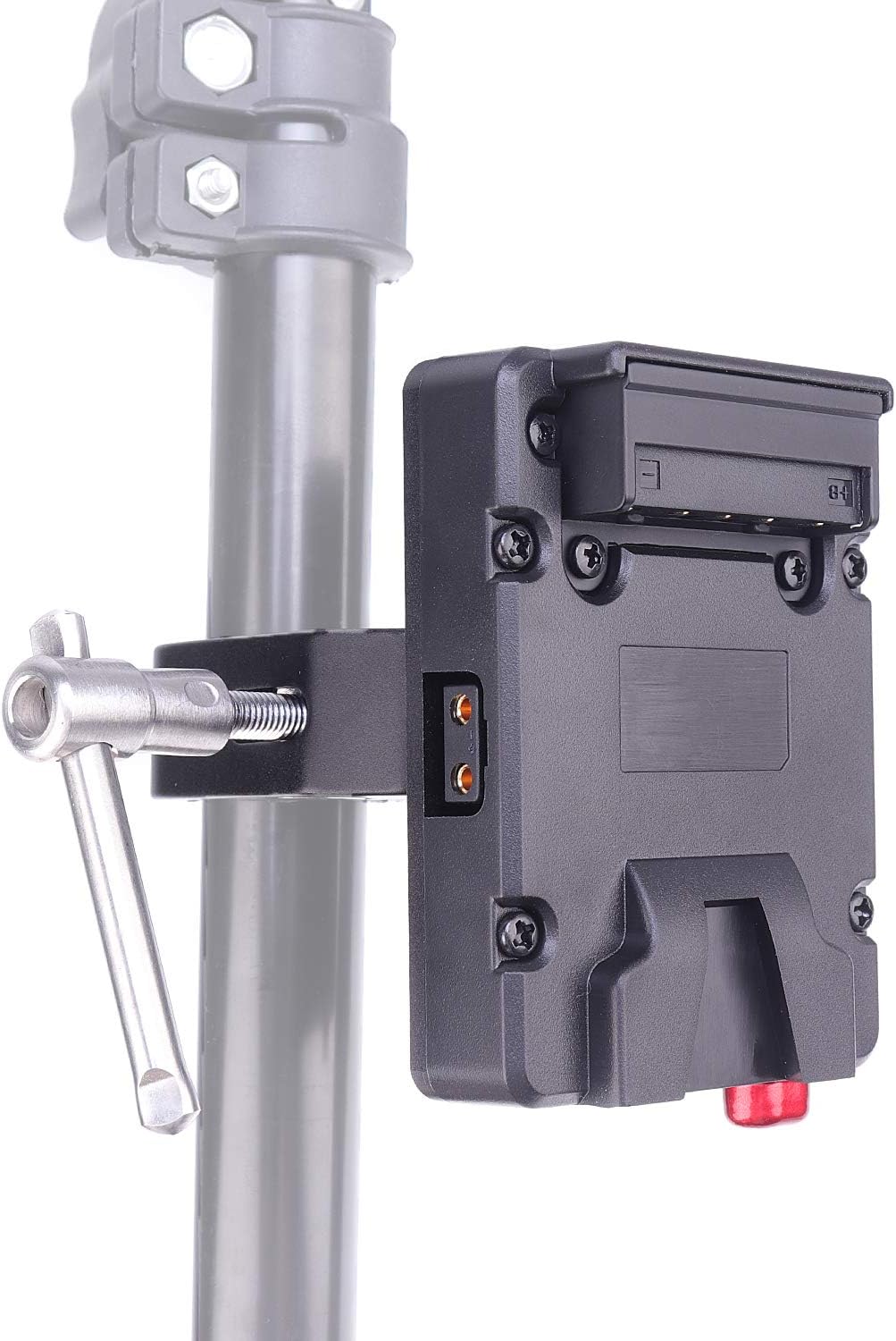 Fotga Mini Nano V-Lock V-Mount Batterie Netzteilplatten Adapter im Taschenformat mit D-Tap & Super C