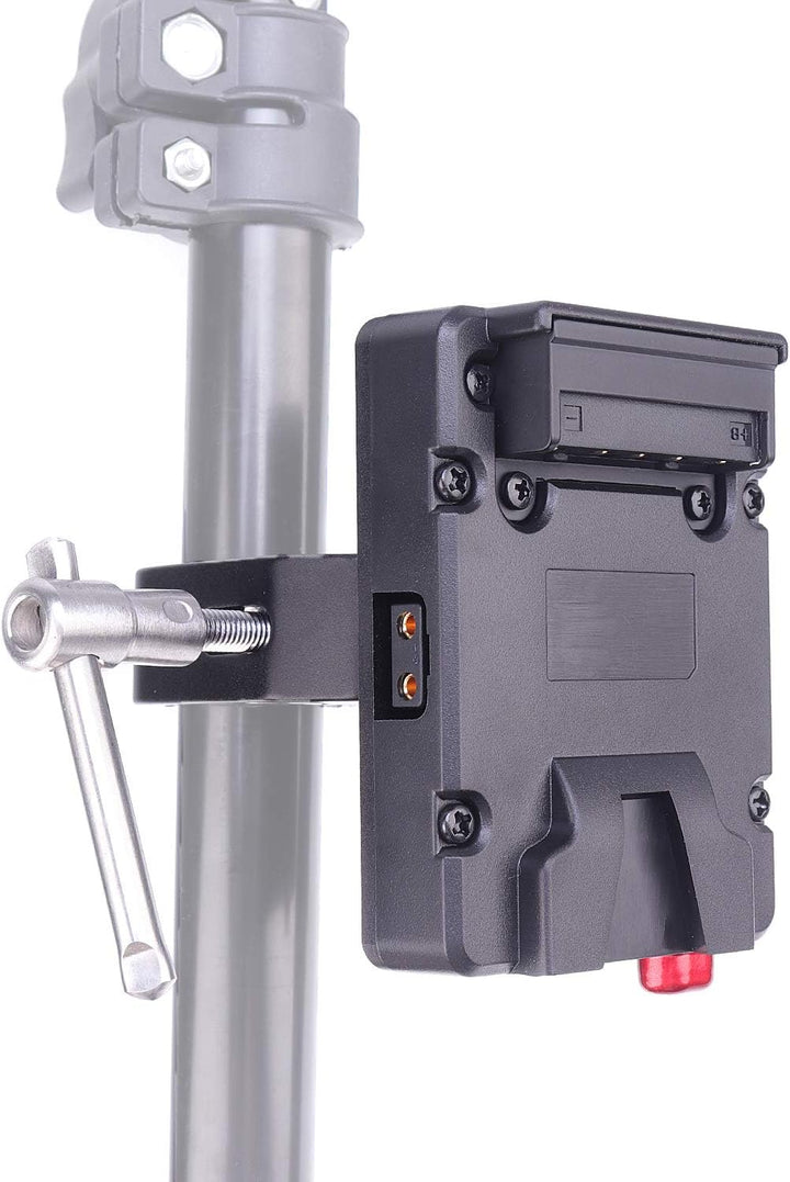 Fotga Mini Nano V-Lock V-Mount Batterie Netzteilplatten Adapter im Taschenformat mit D-Tap & Super C