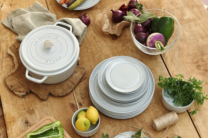 STAUB Cocotte 20 cm, White Truffle 40501-410-0