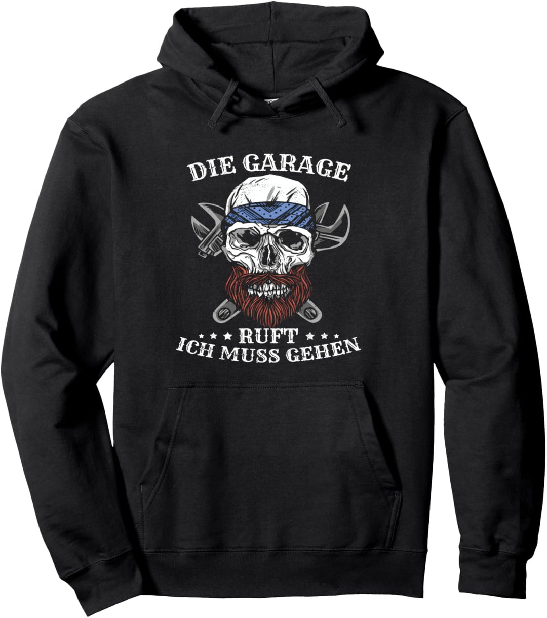 Die Garage Ruft | KFZ Mechaniker Handwerker Tuner Pullover Hoodie
