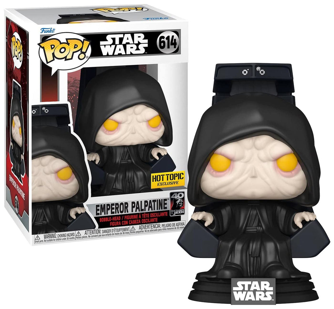 Funko Star Wars Episode VI: Return of The Jedi Emperor Palpatine Spectating 40th Anniversary Pop! Vi