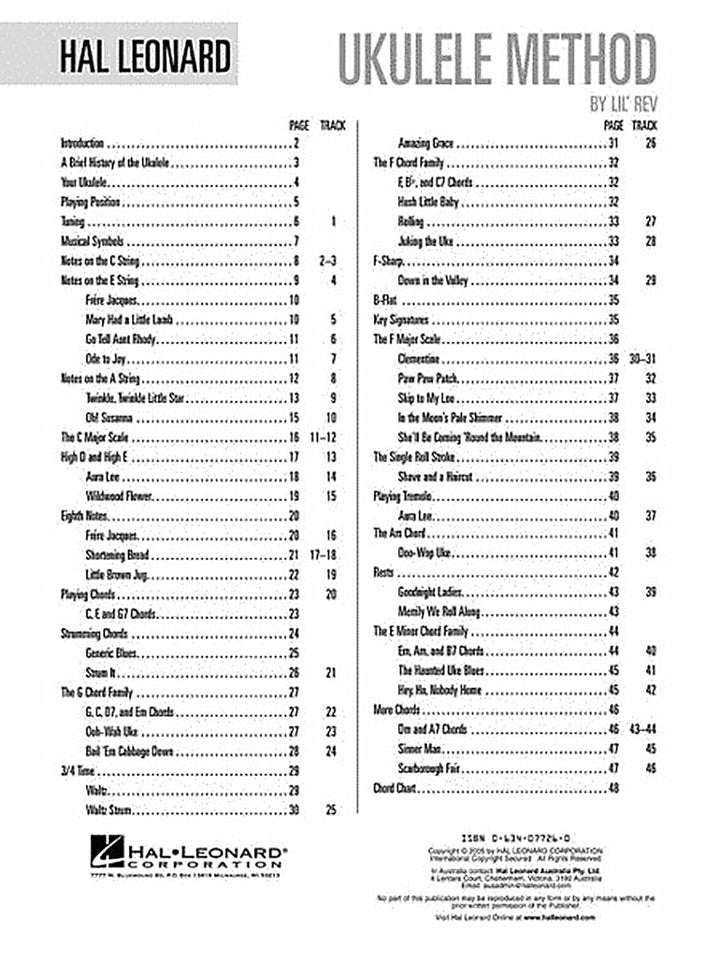 Hal Leonard Ukulele Method Book 1 Cd Edition Uke Book / Cd: Noten, CD für Ukulele, Taschenbuch