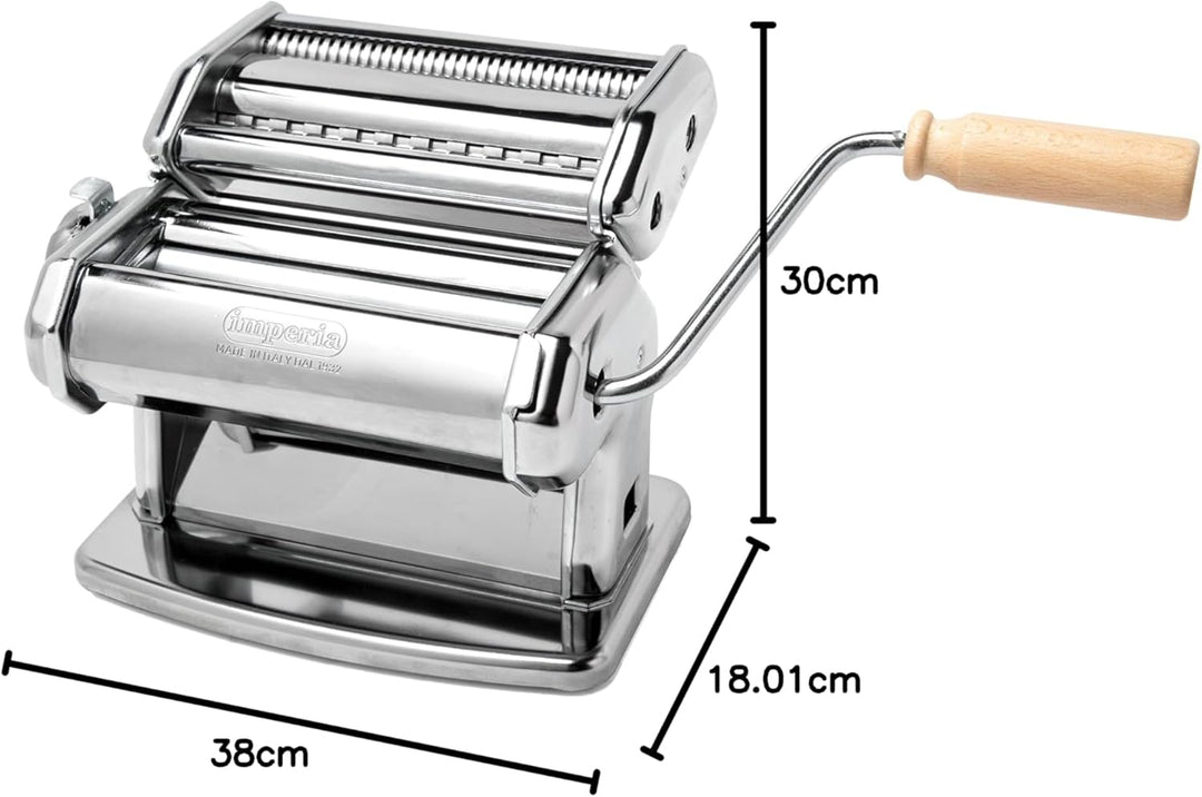 Imperia Italienische Nudeln Selber Machen, Nudelmaschinen-Set, Geschenk