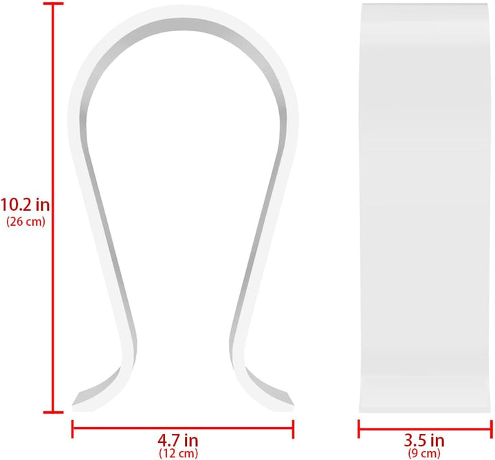 GEEKRIA Acryl Omega Kopfhörerständer, Wh-1000xm4/Wh-1000xm3 Ständer, Schreibtisch Display Aufhänger,
