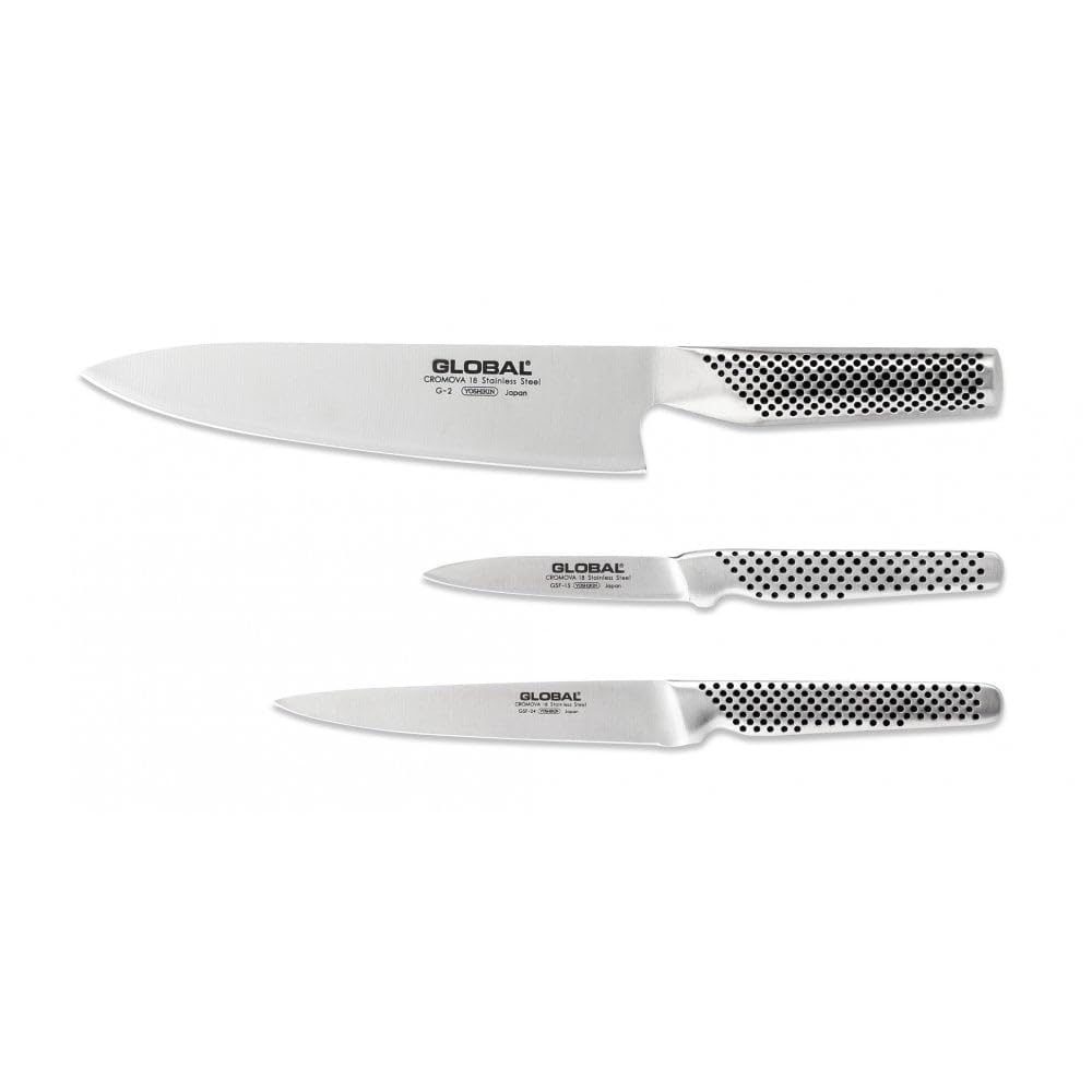 Global G-21524 Messerset 3 teilig, G-2, GF-15 und GSF-24