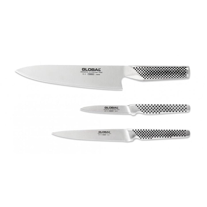 Global G-21524 Messerset 3 teilig, G-2, GF-15 und GSF-24