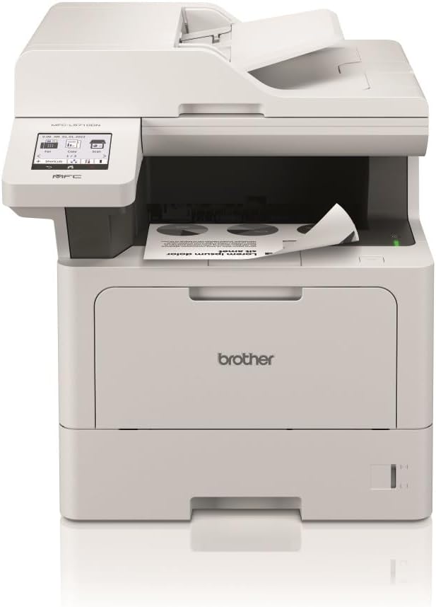 Brother MFC-L5710DN 4-in-1 Mulifunktionsdrucker schwarz weiss (A4, 48 Seiten/Min., 1.200x1.200 DPI,