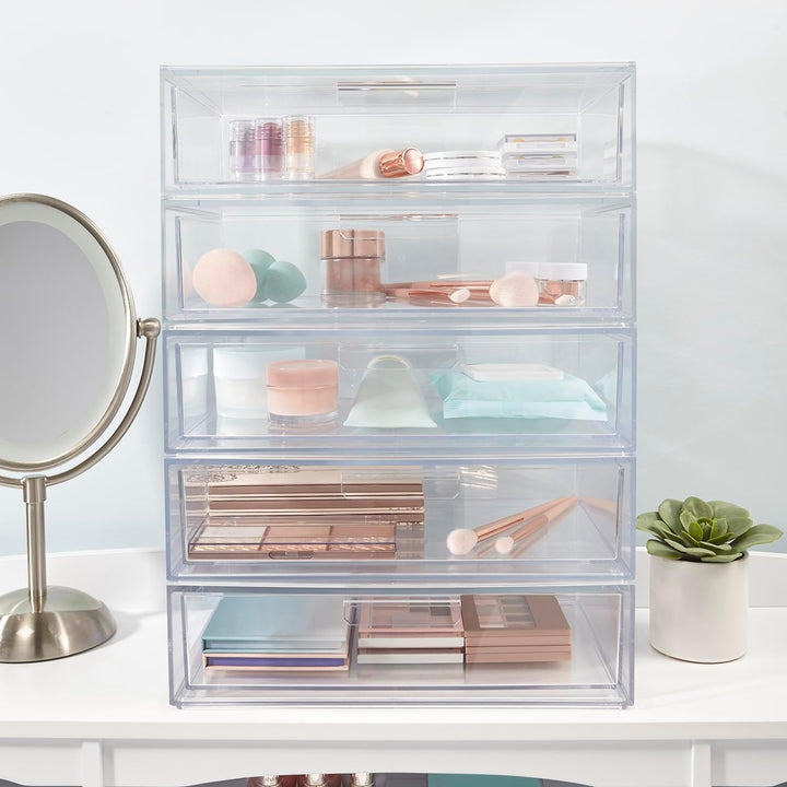 STORi Audrey stapelbarer Kosmetik-Organizer, Schublade, 30,5 cm breit, transparent 12\" Wide Drawer,