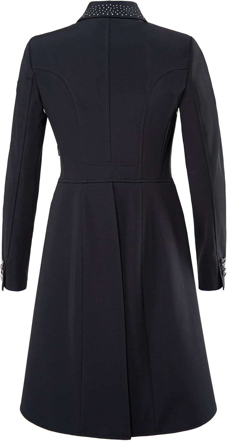 Equiline Damen Turnierfrack, Frack EQ_Glamour 40 Schwarz, 40 Schwarz