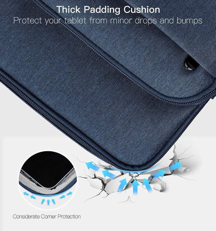 Dadanism 9-11 Zoll Tablet Tasche Schultertasche für iPad Pro/Air 11", iPad (A16) 11", i-Pad 10. Gen