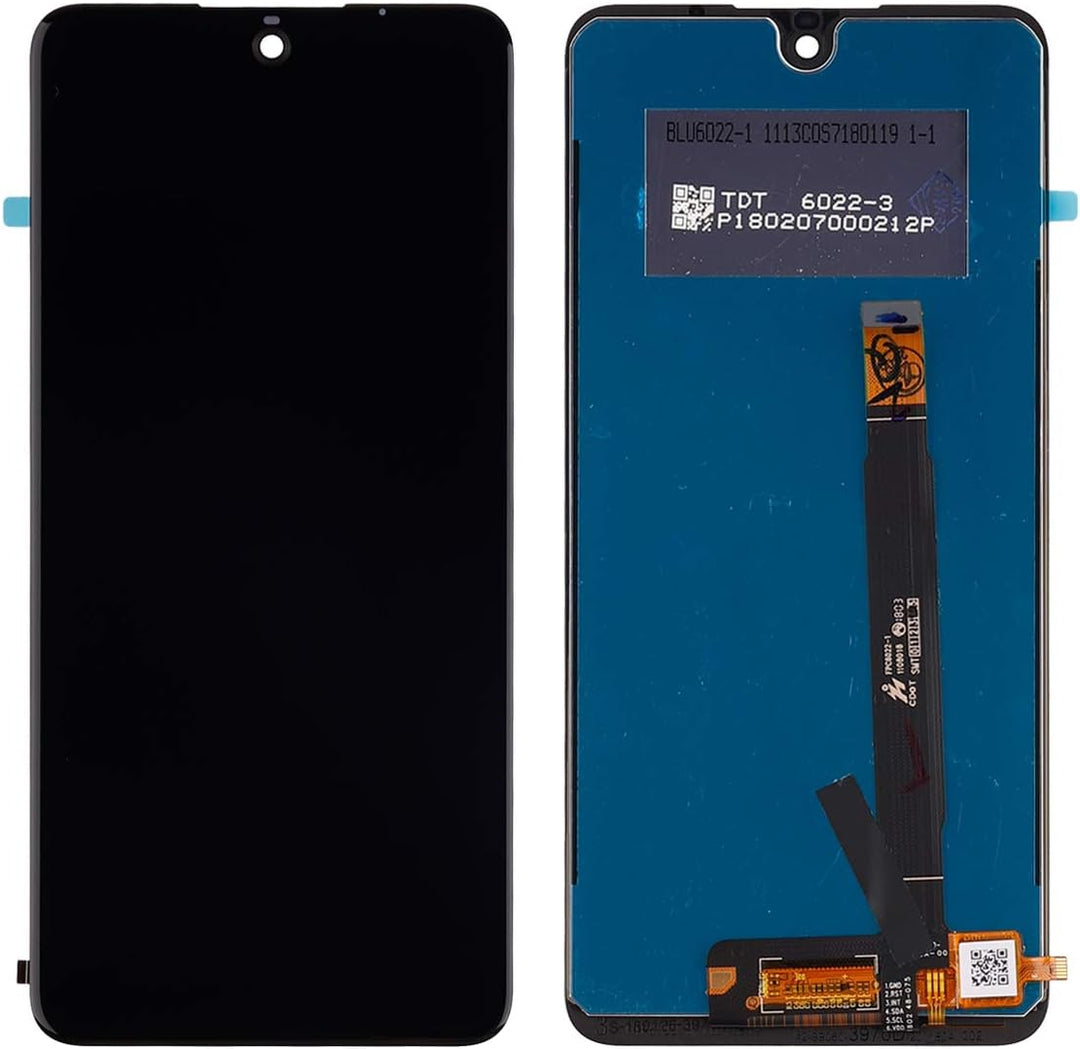 swark LCD Display Kompatibel mit Wiko View 2 Pro (Schwarz Ohne Rahmen) Touch Screen Replacement + To