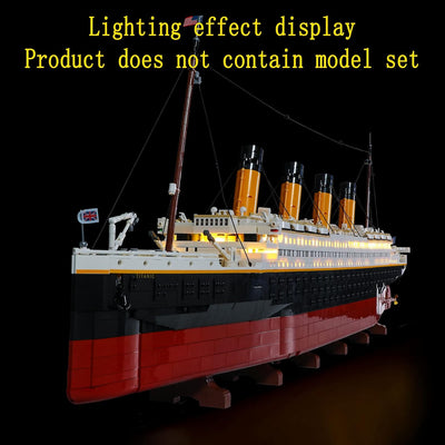 GEAMENT LED Licht-Set Kompatibel mit Lego Titanic - Beleuchtungsset für Creator 10294 Baumodell (Leg