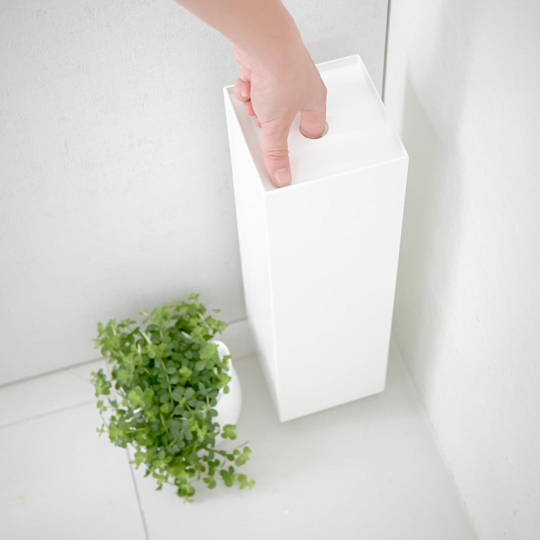 Toiletpaper Holder Closed - Tower - white Weiss, Weiss