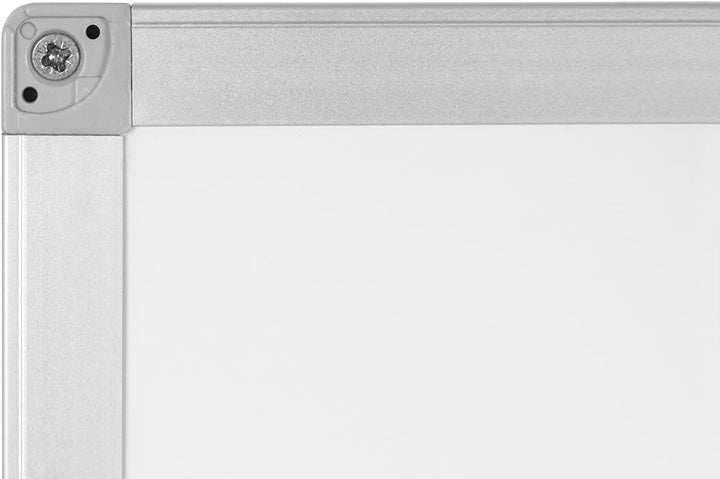 Boardsplus Magnetische Kombinationstafel, 90 x 60 cm, Kork- und lackierte Stahloberfläche, mit Alumi