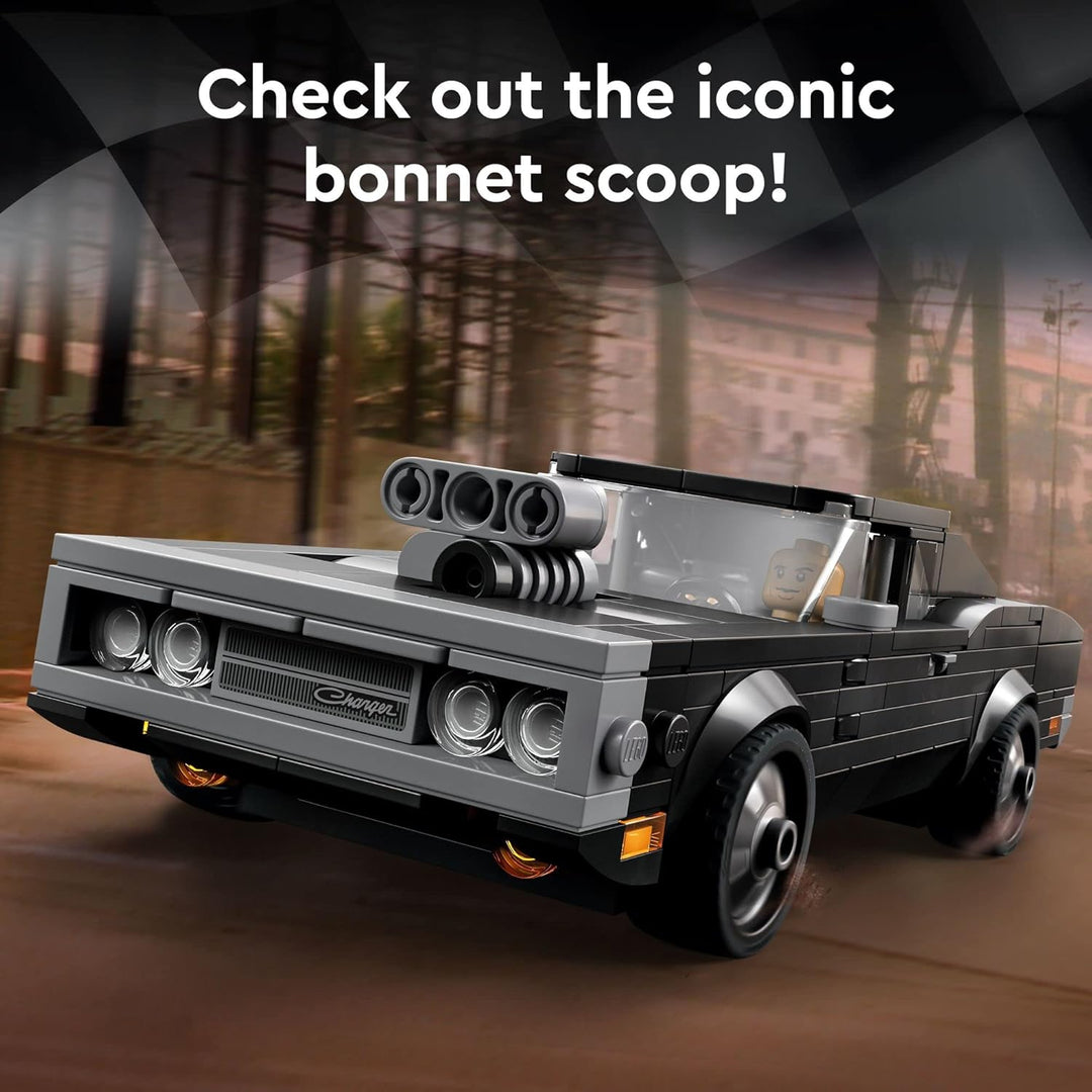LEGO Speed Champions Fast &amp; Furious 1970 Dodge Charger R/T 76912, Spielzeug-Muskelauto-Modell-Set fü