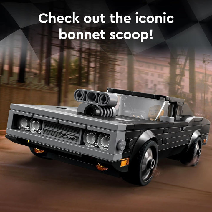 LEGO Speed Champions Fast &amp; Furious 1970 Dodge Charger R/T 76912, Spielzeug-Muskelauto-Modell-Set fü