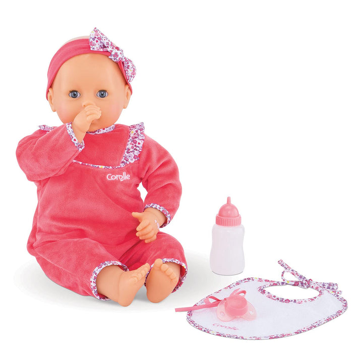 Corolle 9000150060 - Mon Grand Poupon Lila Chérie 42cm, Französische Puppe mit Charme und Vanilleduf