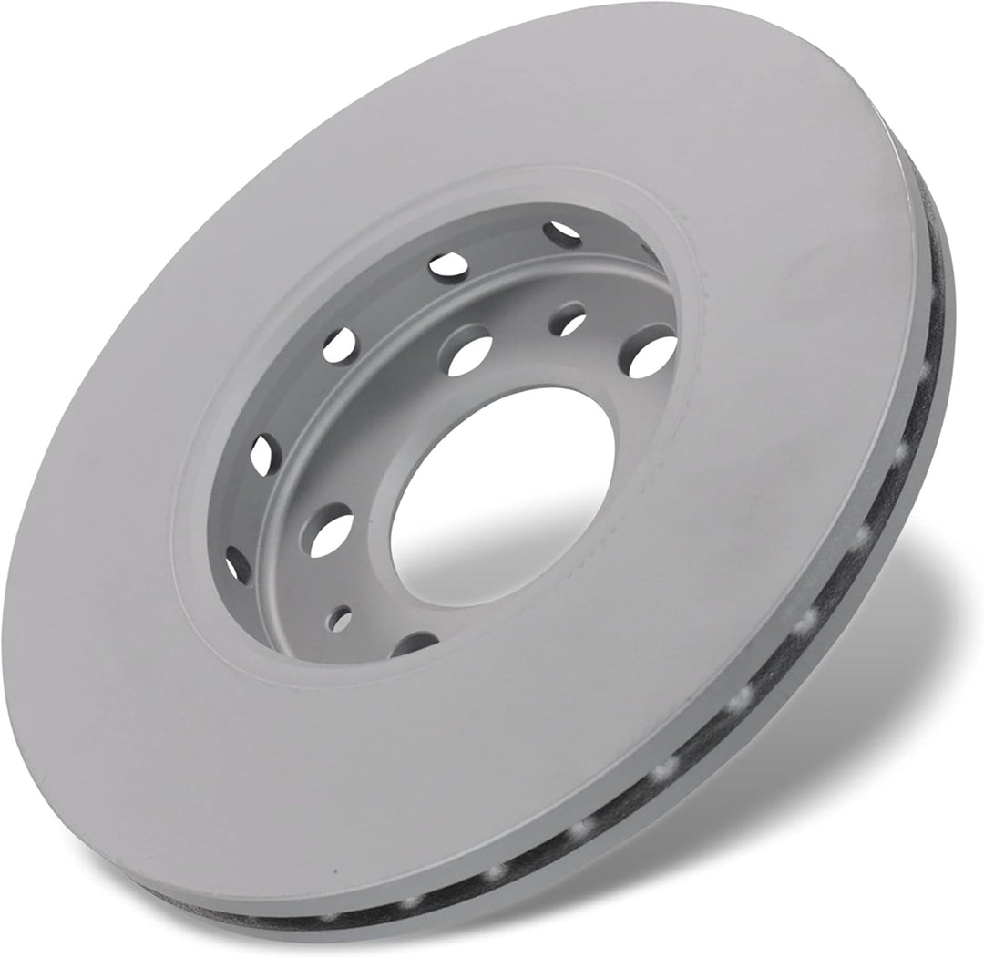 ATE Bremsenset Vorderachse inkl. Bremsscheiben vorne Ø 256 mm belüftet und Ceramic Bremsbeläge vorne