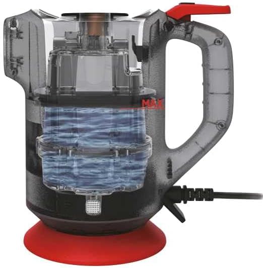 Hoover SGE1000 - Dampfreiniger, Trockendampf für Gewebe, Nassdampf für harte Oberflächen, Mehrfachzu