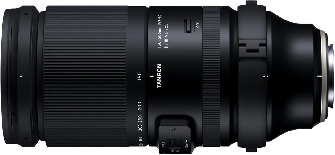 TAMRON 150-500mm F/5-6.7 Di III VC VXD, Objektiv für Fujifilm X-Mount, A057X, schwarz