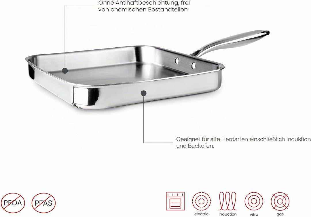IBILI 653228 Grill, Edelstahl