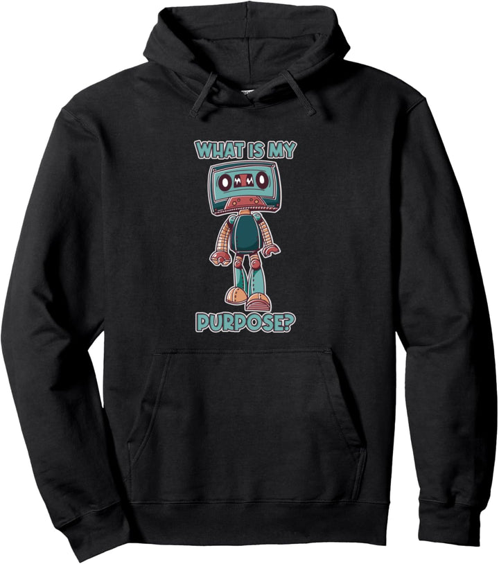Lustiger Roboter Was ist meine Aufgabe? Robotik-Ingenieur Pullover Hoodie