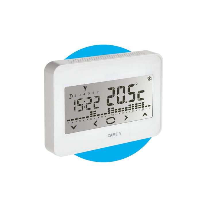 CAME TH/550 WH Touchscreen Thermostat, Digitales Raumthermostat Mit WLAN - 845AA-0060