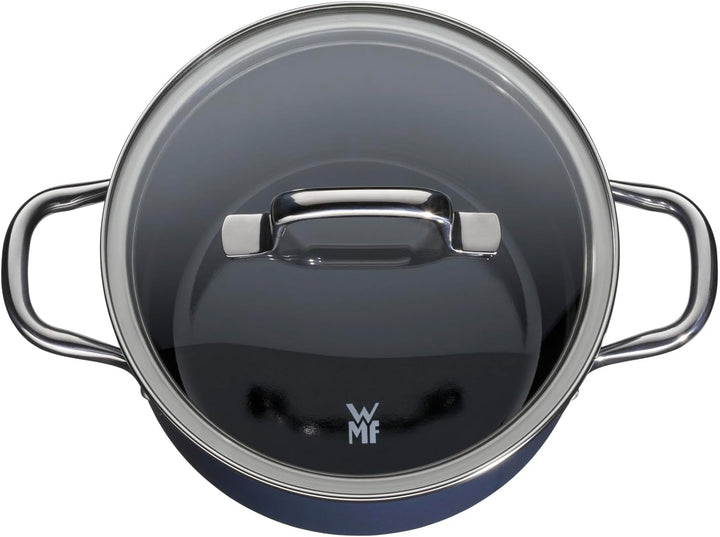 WMF Fusiontec Essential Kochtopf klein 16 cm Glasdeckel, Fleischtopf Induktion, 2,0l, kleiner Topf K