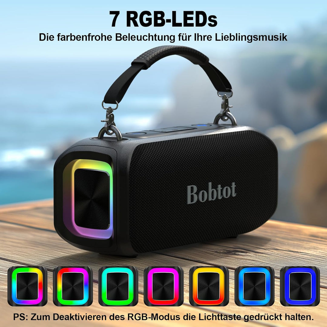 Tragbarer Karaoke-Lautsprecher für Erwachsene, kompakte Gesangsmaschine mit kabellosem Mikrofon, Blu