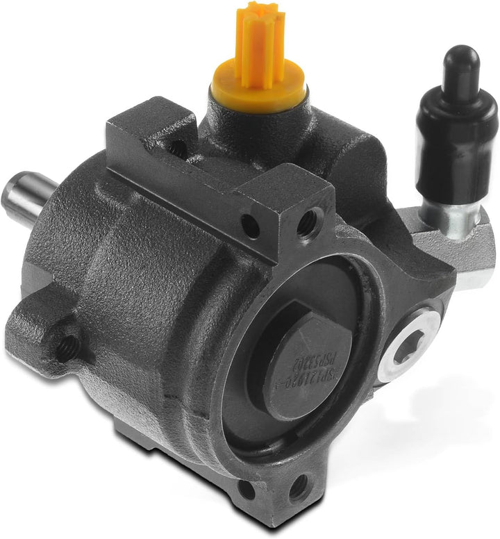 Frankberg Servopumpe Hydraulikpumpe Lenkung ohne Riemenscheiben für Fahrzeuge mit Klimaanlage Kompat