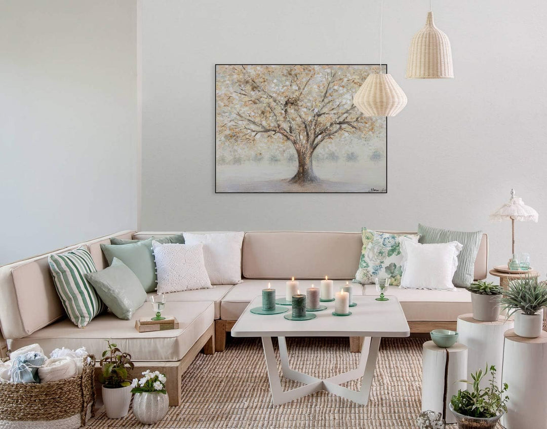 KunstLoft Leinwandbild | 100% HANDGEMALT | 100x75cm | Gemälde &