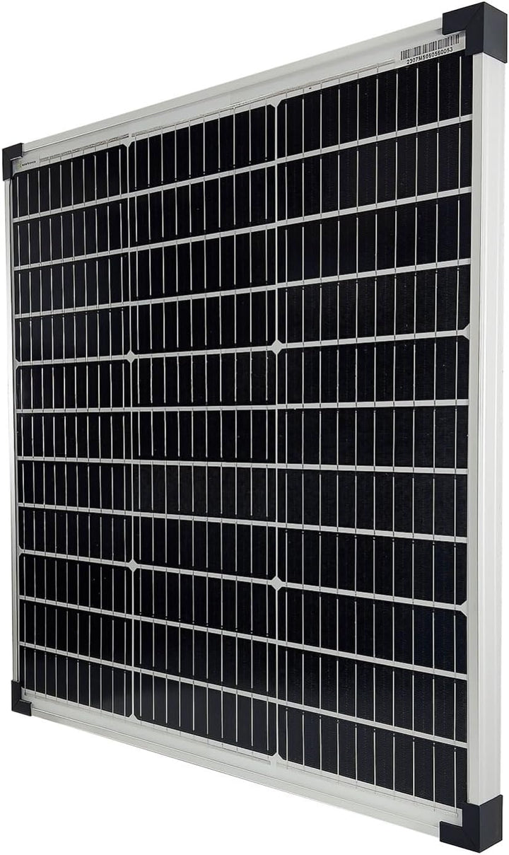 60 Watt Mono Solarmodul 10 Busbars 210mm Zellformat Solarpanel