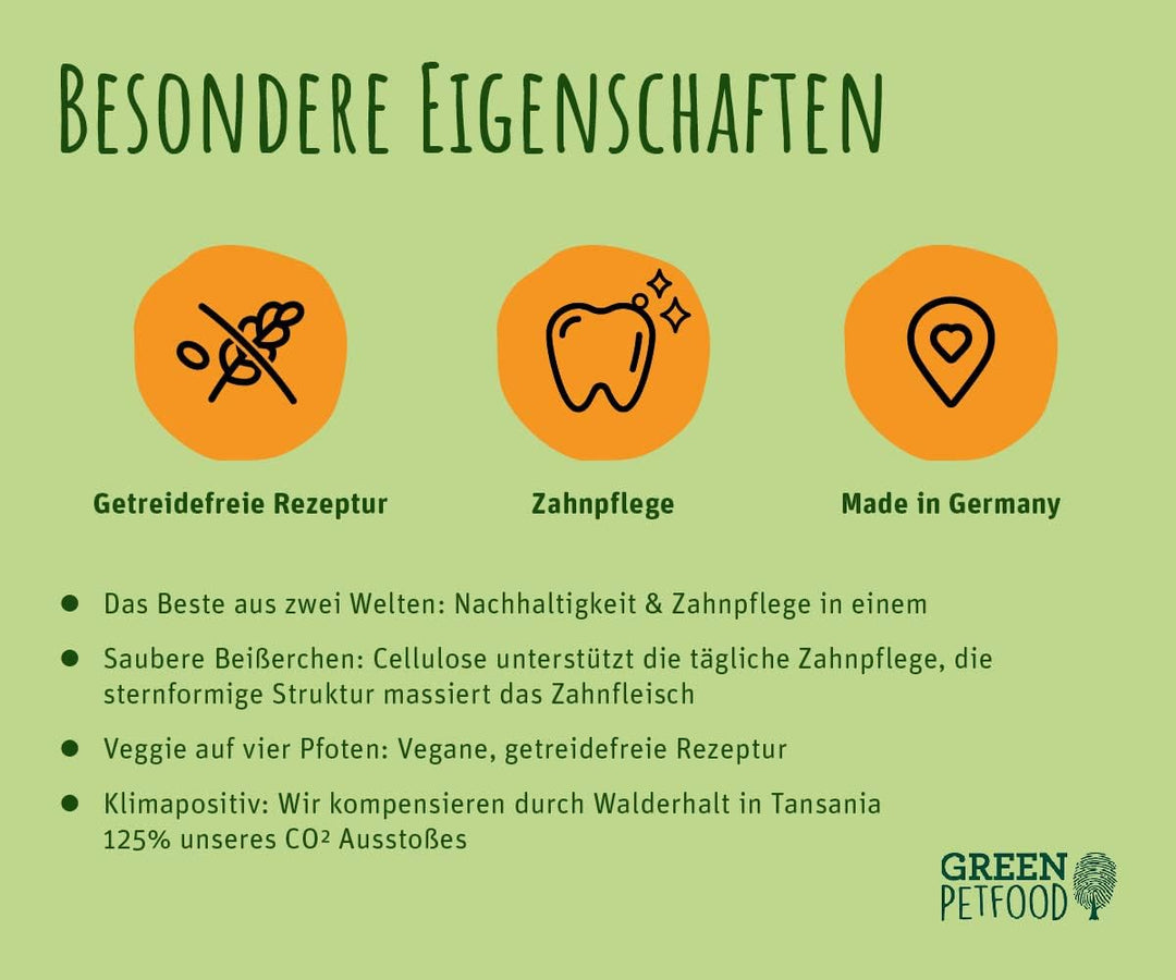 Green Petfood VeggieDog Denties 13x180g, VeggieDog