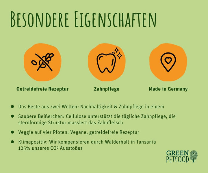 Green Petfood VeggieDog Denties 13x180g, VeggieDog