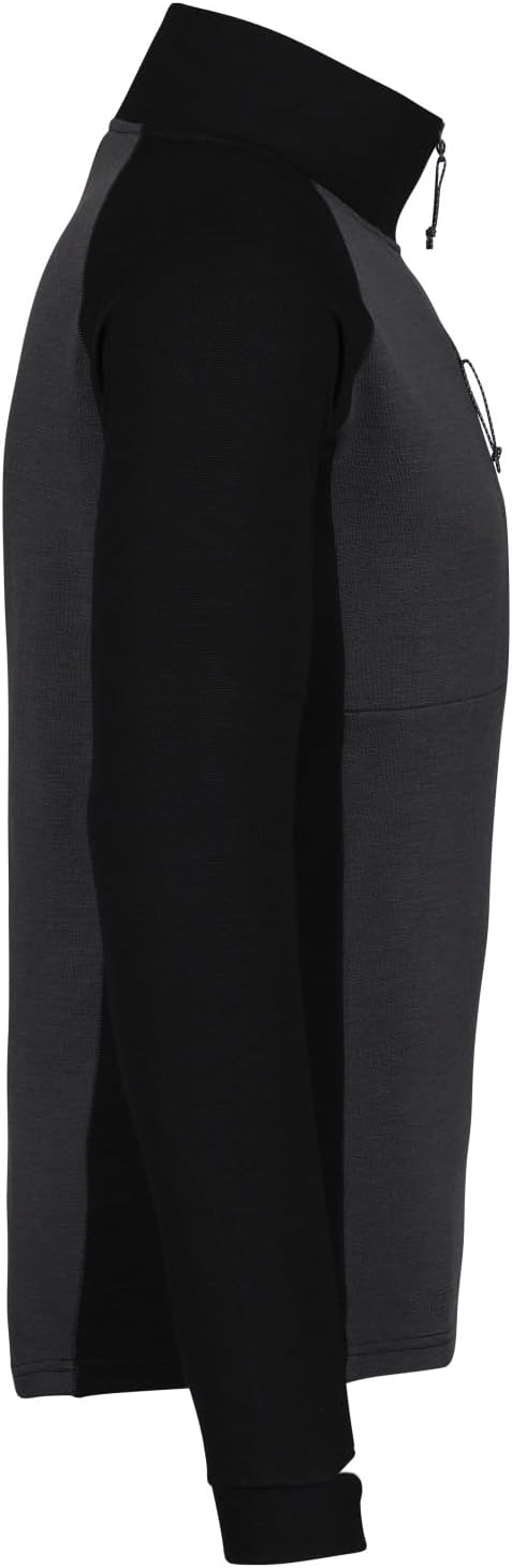 Stoic Herren Merino260 StadjanSt. Zip Pullover Merinopullover Stehkragen mit 1/4 Reissverschluss M S