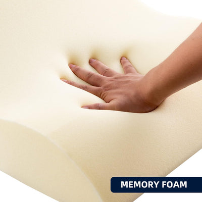 NOFFA Lesekissen für Bett und Sofa - Memory Schaum Keilkissen - Ergonomisches Rückenlehne Kopfkissen