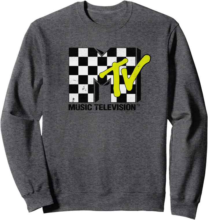 MTV Checkered Logo Sweatshirt
