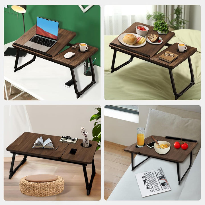 Laptoptisch Bett Klappbar Laptop Betttisch Notebooktisch Bed Table Esstablett Bed Tray FrüHstüCk im