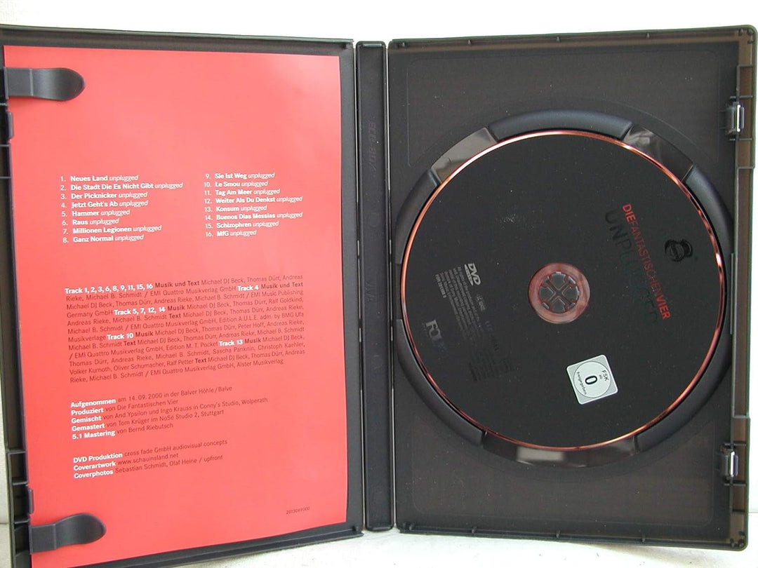 Die Fantastischen Vier - MTV Unplugged, DVD
