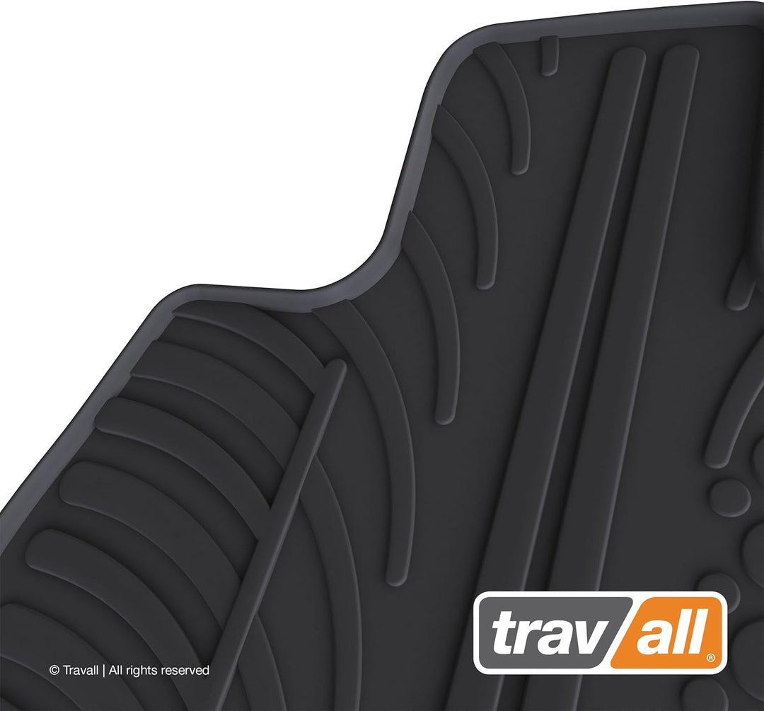 Travall Mats Gummifussmatten Kompatibel Mit Volkswagen Golf Fliessheck und SEAT Leon 5 Türer Fliessh