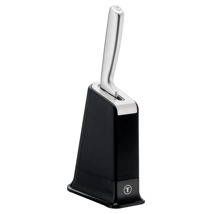 Tefal EverSharp Pro Kochmesser 20 cm mit selbstschärfendem Messerblock, patentierte Schärftechnologi