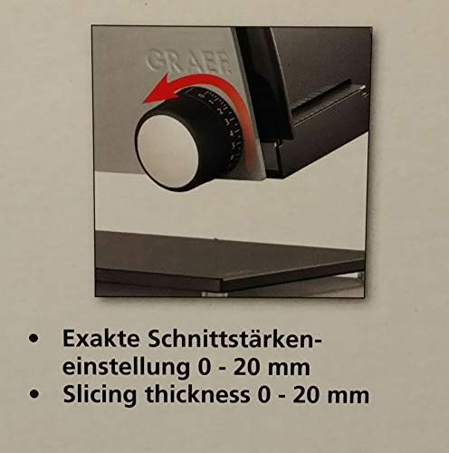 Graef Allesschneider Sliced Kitchen S32120 Twin