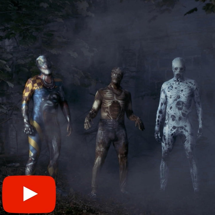 Morphsuits Zombie Kostüm für Erwachsene, Monster Verkleidung, Halloween und Karneval - L (163cm-175c