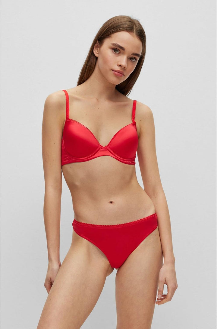 HUGO Damen Push-up Bra Blink BH 70 / C Rot, 70 / C Rot