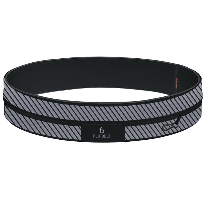 FlipBelt - USA Original Patent, USA Design, USA Versand, USA Garantie XL Reflektierendes Schwarz, XL