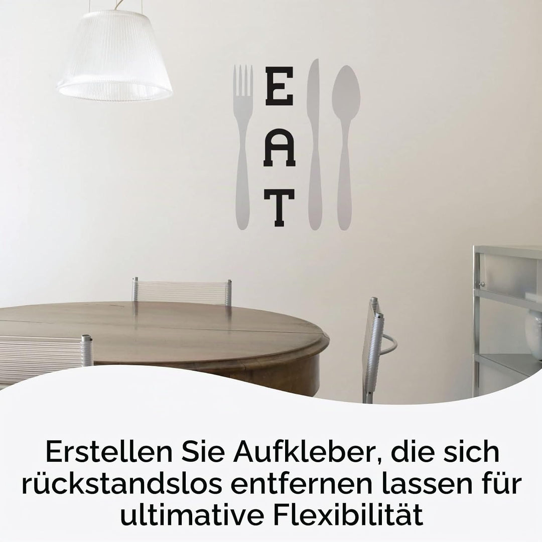 Cricut Smart Metallic Vinyl Abnehmbar | Champagner | 3,6 m | Selbstklebende Vinylrolle | Für die Ver