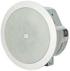 JBL Control 24C Deckenlautsprecher Mit Trafostufen 4" weiss 4" Mit Transformator-Wasserhahn, 4" Mit
