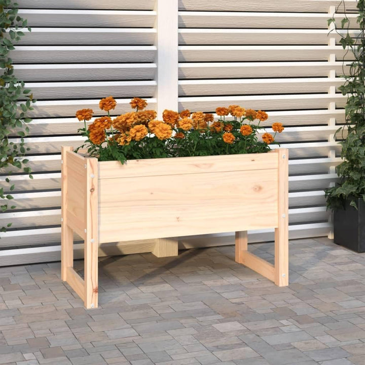 homiuse Pflanzkübel 78x40x52 cm Massivholz KieferHochbeet Blumentopf Gross PflanzküBel Gross AussEn